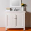 simple design double sink classic bathroom vanity cabinet